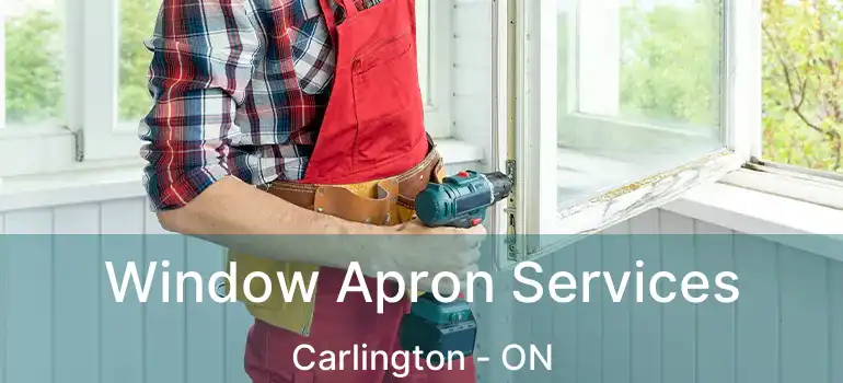  Window Apron Services Carlington - ON