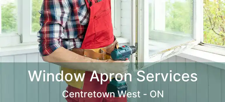  Window Apron Services Centretown West - ON