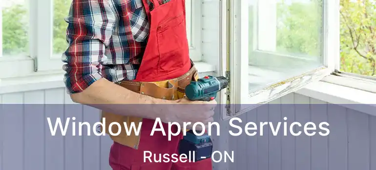  Window Apron Services Russell - ON