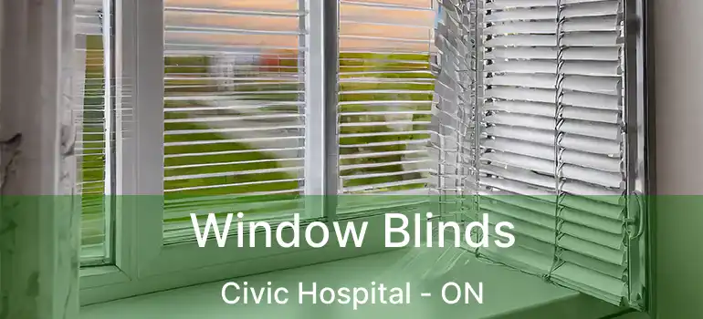  Window Blinds Civic Hospital - ON