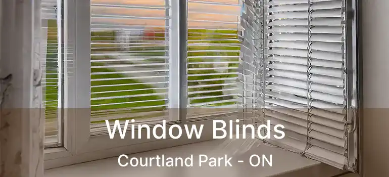  Window Blinds Courtland Park - ON