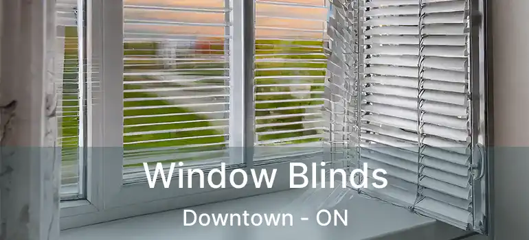  Window Blinds Downtown - ON