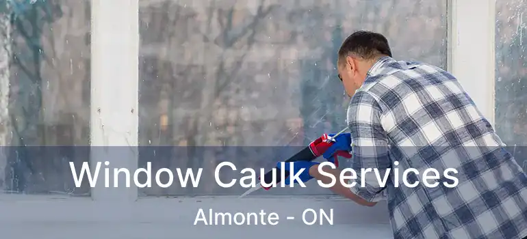  Window Caulk Services Almonte - ON