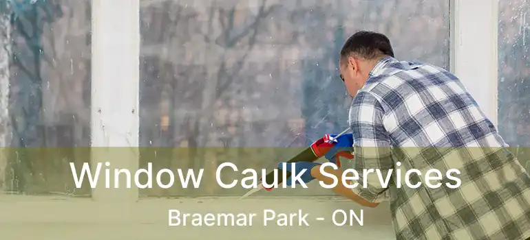  Window Caulk Services Braemar Park - ON