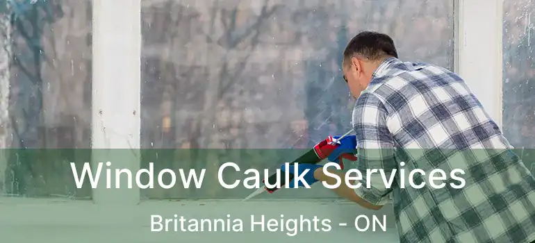  Window Caulk Services Britannia Heights - ON