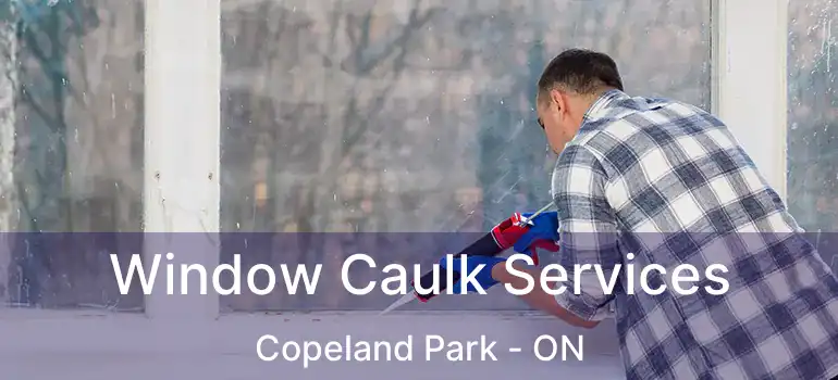  Window Caulk Services Copeland Park - ON