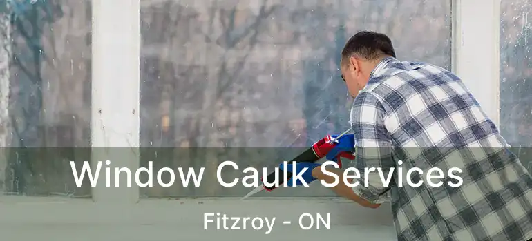  Window Caulk Services Fitzroy - ON