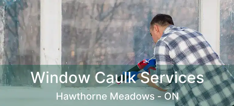  Window Caulk Services Hawthorne Meadows - ON