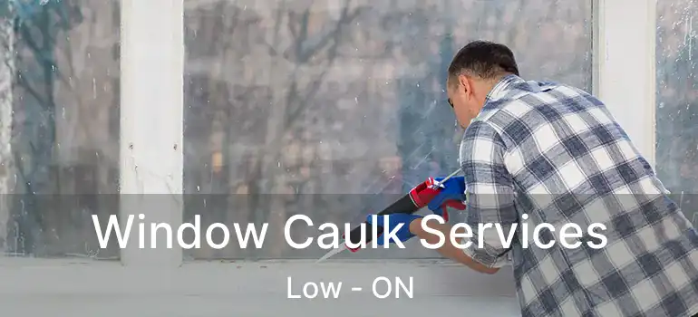  Window Caulk Services Low - ON