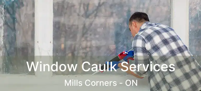  Window Caulk Services Mills Corners - ON