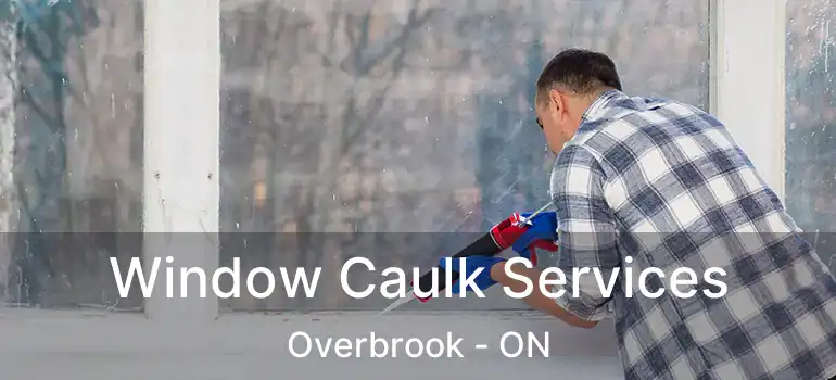  Window Caulk Services Overbrook - ON