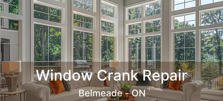  Window Crank Repair Belmeade - ON