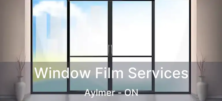  Window Film Services Aylmer - ON