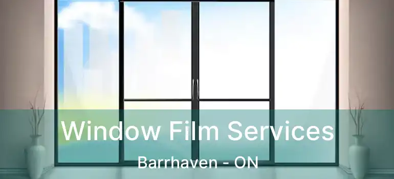  Window Film Services Barrhaven - ON