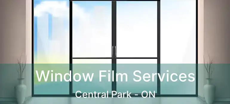  Window Film Services Central Park - ON