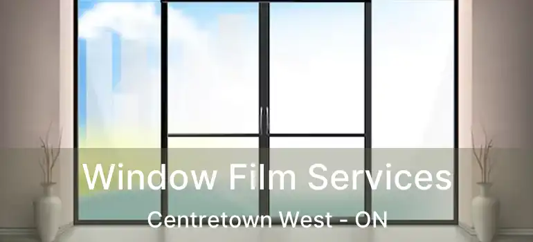  Window Film Services Centretown West - ON