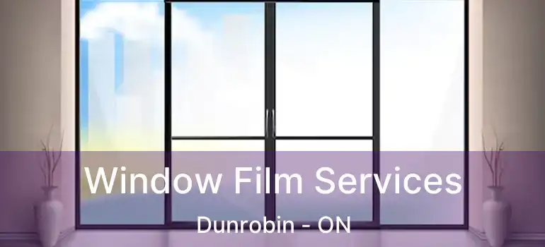  Window Film Services Dunrobin - ON