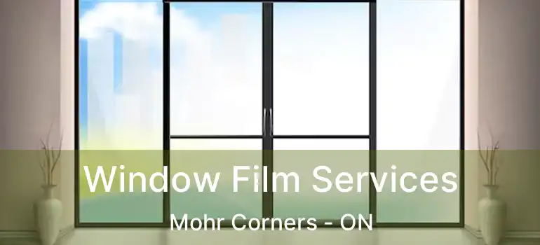  Window Film Services Mohr Corners - ON