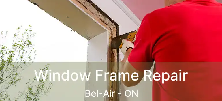  Window Frame Repair Bel-Air - ON