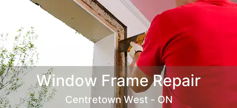  Window Frame Repair Centretown West - ON