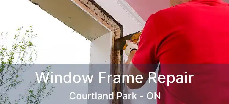  Window Frame Repair Courtland Park - ON