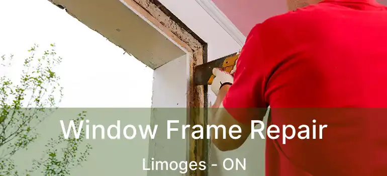  Window Frame Repair Limoges - ON