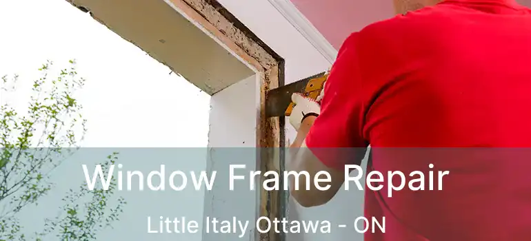  Window Frame Repair Little Italy Ottawa - ON