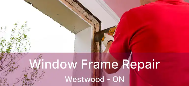  Window Frame Repair Westwood - ON