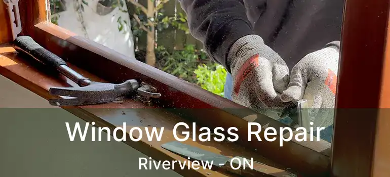  Window Glass Repair Riverview - ON