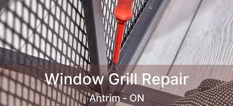  Window Grill Repair Antrim - ON