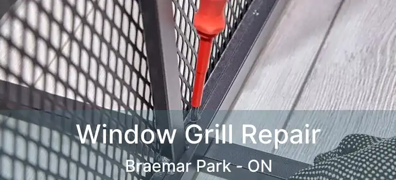  Window Grill Repair Braemar Park - ON