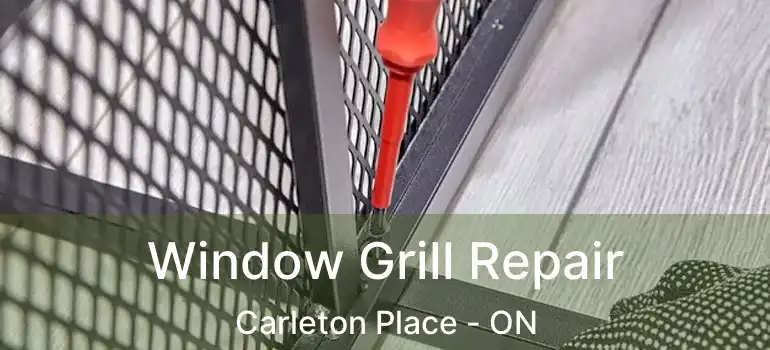  Window Grill Repair Carleton Place - ON