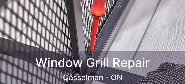  Window Grill Repair Casselman - ON