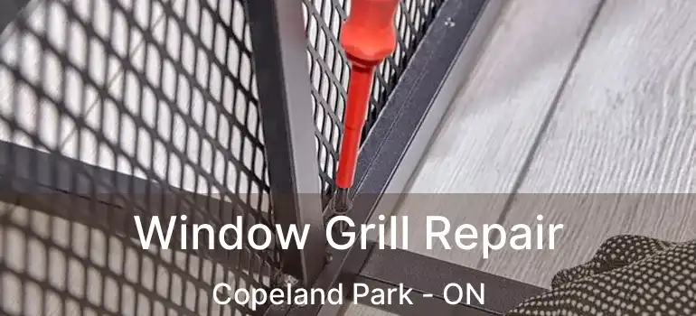  Window Grill Repair Copeland Park - ON