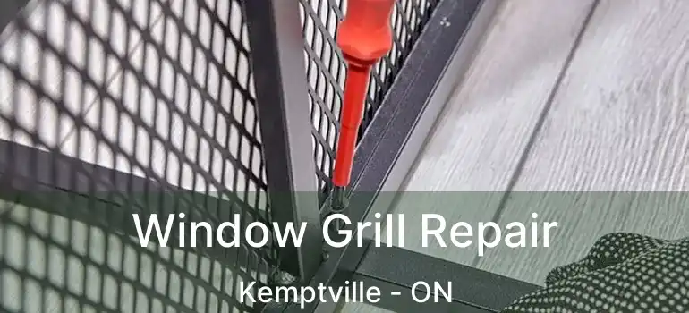  Window Grill Repair Kemptville - ON