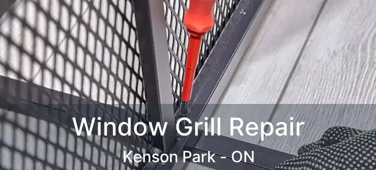  Window Grill Repair Kenson Park - ON