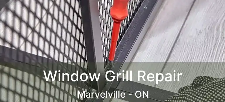  Window Grill Repair Marvelville - ON