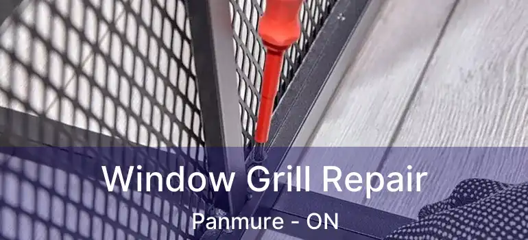  Window Grill Repair Panmure - ON