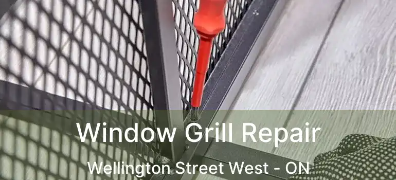  Window Grill Repair Wellington Street West - ON