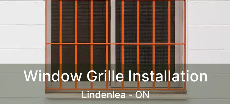  Window Grille Installation Lindenlea - ON