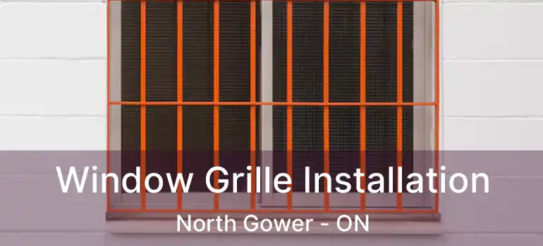  Window Grille Installation North Gower - ON