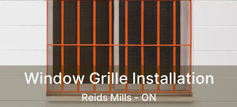  Window Grille Installation Reids Mills - ON