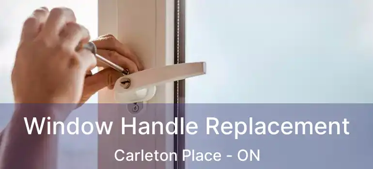  Window Handle Replacement Carleton Place - ON