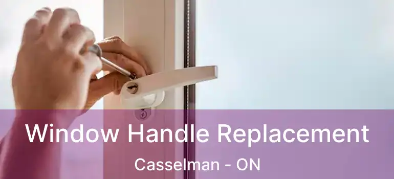  Window Handle Replacement Casselman - ON