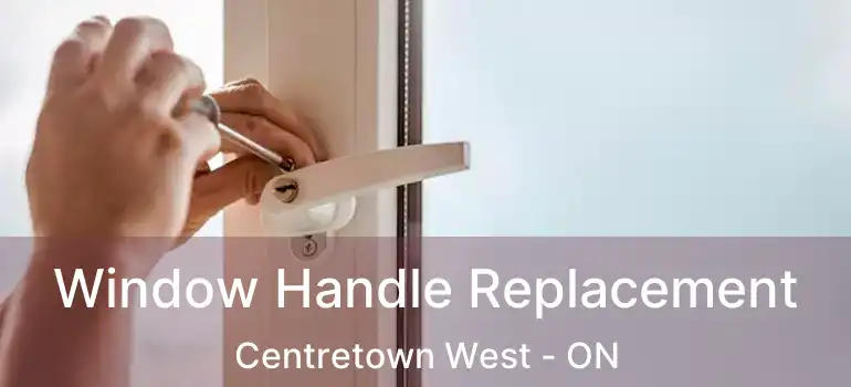  Window Handle Replacement Centretown West - ON