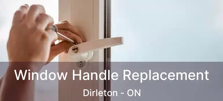  Window Handle Replacement Dirleton - ON