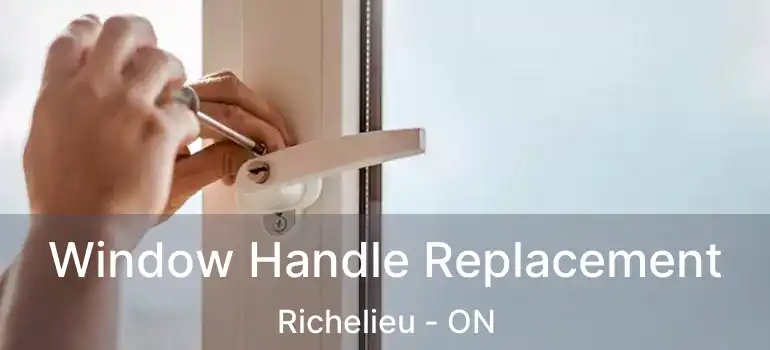  Window Handle Replacement Richelieu - ON