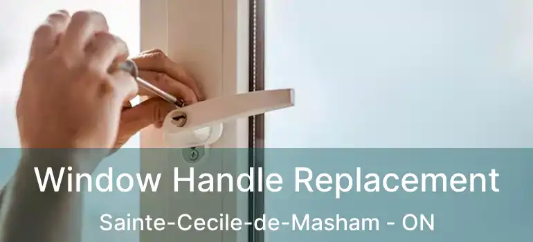  Window Handle Replacement Sainte-Cecile-de-Masham - ON