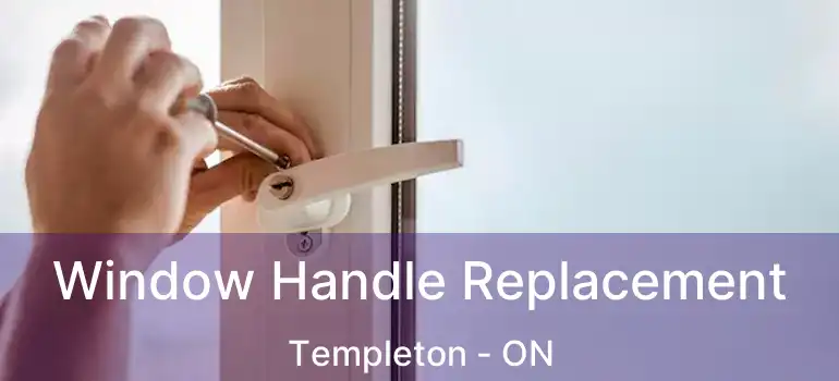  Window Handle Replacement Templeton - ON