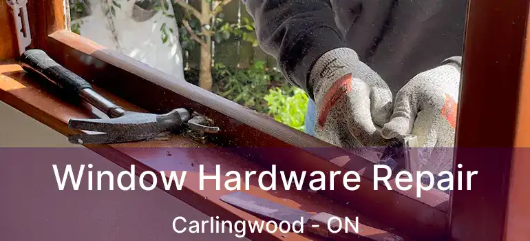  Window Hardware Repair Carlingwood - ON